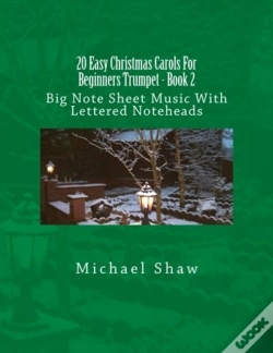 Capa do artigo 20 Easy Christmas Carols For Beginners Trumpet - Book 2