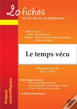 Capa do artigo 20 Fiches Sur Les Oeuvres Au Programme ; Thème 2013-2014 ; Prépas Scienti