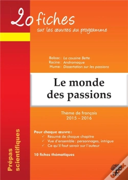 Capa do artigo 20 Fiches Sur Les Oeuvres Au Programme Thème De Français 2015 2016 Prépas Scientifiques