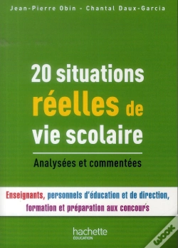 Capa do artigo 20 Situations Réelles De Vie Scolaire ; Analysées Et Commentées