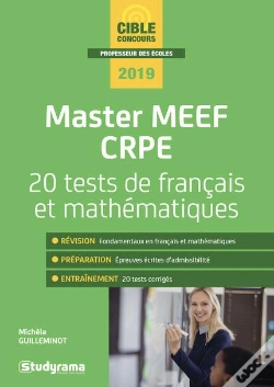 Capa do artigo 20 Tests De Francais Et Mathematiques, Entree En Master Meef 1er Degre
