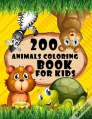 200 Animals Coloring Book For Kids