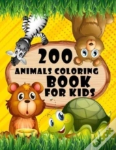 200 Animals Coloring Book For Kids