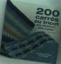 200 Carrés Au Tricot Pour Couvertures, Jetés Et Plaids - Preview