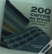 200 Carrés Au Tricot Pour Couvertures, Jetés Et Plaids