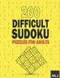 200 Difficult Sudoku Puzzles For Adults - Preview