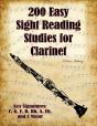 200 Easy Sight Reading Studies For Clarinet - Preview