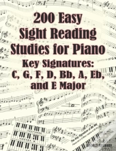 200 Easy Sight Reading Studies For Piano