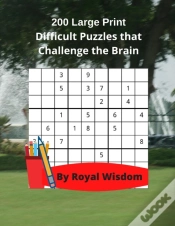 Capa do artigo 200 Large Print Difficult Puzzles That Challenge The Brain