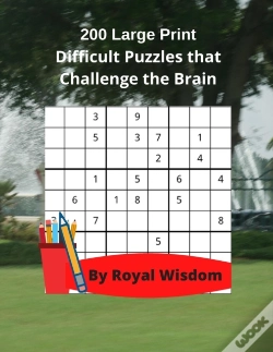 Capa do artigo 200 Large Print Difficult Puzzles That Challenge The Brain