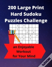 Capa do artigo 200 Large Print Hard Sudoku Puzzles Challenge