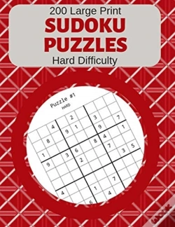 Capa do artigo 200 Large Print Sudoku Puzzles Hard Difficulty