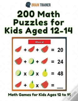Capa do artigo 200 Math Puzzles For Kids Aged 12-14 - M