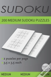 200 Medium Sudoku Puzzles
