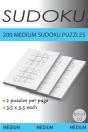 200 Medium Sudoku Puzzles - Preview