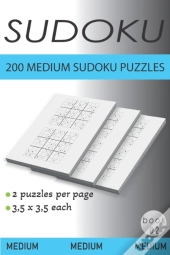 200 Medium Sudoku Puzzles