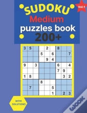 200+ Medium Sudoku Puzzles Book