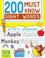 200 Must Know Sight Words Activity Workbook - Preview