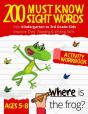 200 Must Know Sight Words Workbook - Preview