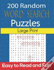 200 Random Word Search Puzzles