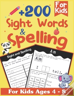 Capa do artigo +200 Sight Words & Spelling For Kids Ages 4-8