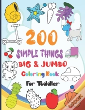 Capa do artigo 200 Simple Things Big & Jumbo Coloring Book For Toddler