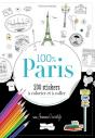 200 Stickers À Colorier ; 100 % Paris - Preview