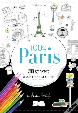 Capa do artigo 200 Stickers À Colorier ; 100 % Paris