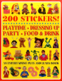 200 Stickers! Playtime. Dressing Up. Party. Food & Drink. - Preview