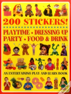 Capa do artigo 200 Stickers! Playtime. Dressing Up. Party. Food & Drink.