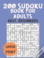 Capa do artigo 200 Sudoku Book For Adults Easy Beginners