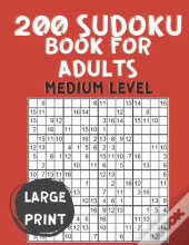 200 Sudoku Book For Adults Medium Level