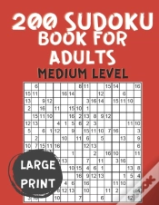 Capa do artigo 200 Sudoku Book For Adults Medium Level