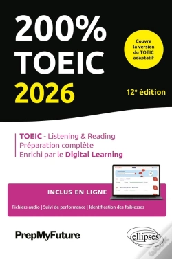 Capa do artigo 200% Toeic : Listening & Reading (12e Édition)