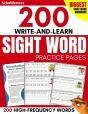 200 Write-And-Learn Sight Word Practice Pages - Preview