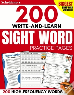 Capa do artigo 200 Write-And-Learn Sight Word Practice Pages