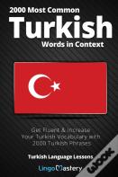 2000 Most Common Turkish Words In Context