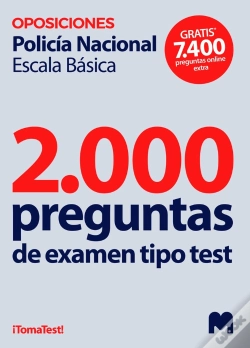 Capa do artigo 2000 Preguntas De Examen Tipo Test Para Oposiciones A Polici