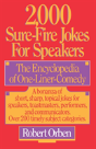 2000 Sure-Fire Jokes For Speakers - Preview