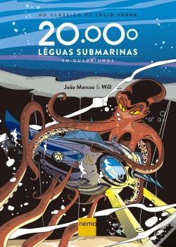Capa do artigo 20.000 Léguas Submarinas Em Quadrinhos