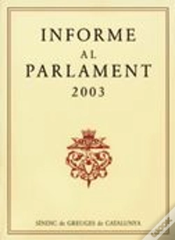 Capa do artigo 2003 Informe Al Parlament