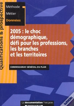 Capa do artigo 2005 ; Le Choc Demographique ; Defi Pour Les Professions Les Branches Et Les Territoires