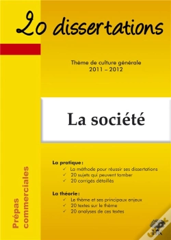 Capa do artigo 2011 2012 20 Dissertations Theme De Culture General