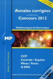 Capa do artigo 2012 Annales Des Concours Mp Mathematiques Et Informatique