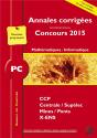 2015 Annales Des Concours Pc ; Mathématiques - Preview