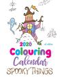 2020 Colouring Calendar Spooky Things (Uk Edition) - Preview
