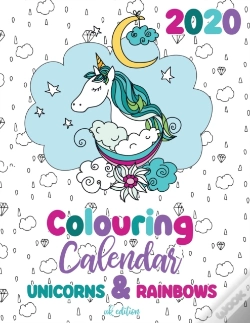 Capa do artigo 2020 Colouring Calendar Unicorns & Rainb