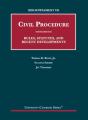 2020 Supplement To Civil Procedure, Rules, Statutes, And Recent Developments - Preview