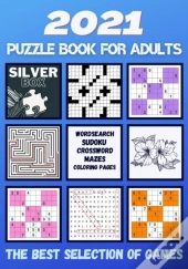 2021 Puzzle Book For Adults