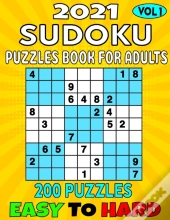 2021 Sudoku Puzzle Book For Adults